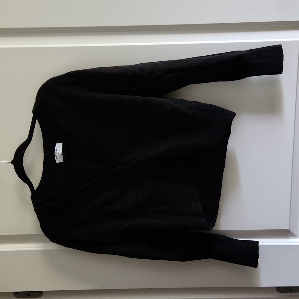 Old Navy black cardigan
